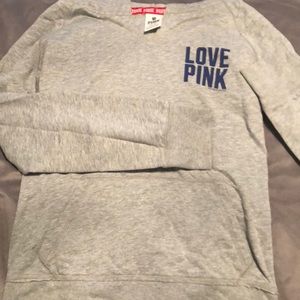 VICTORIA SECRET PINK GIANTS HOODIE Sized Medium